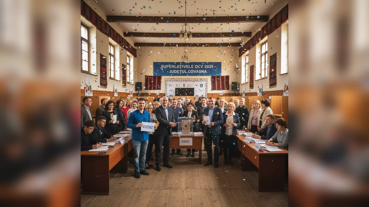 Votul pentru Superlativele OCV 2025 s-a încheiat la Sfântu Gheorghe și în tot județul Covasna